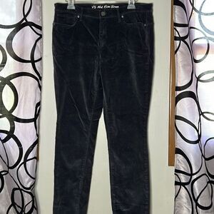 Victoria’s Secret mid rise, siren corduroys size 14